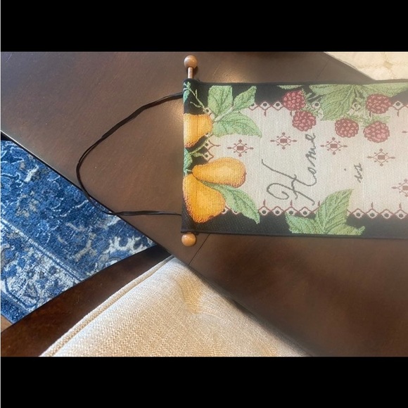 Vintage Tapestry “Home is where your story begins “ wall hanging - Picture 3 of 5